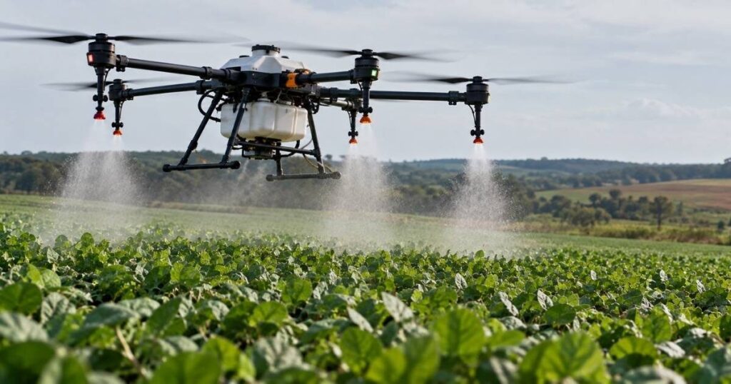 Drones agrícolas no Brasil expõem novo gargalo no agro