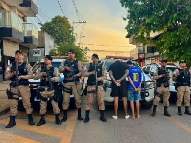 Joalheria é arrombada e prejuízo chega a R$ 160 mil em Unaí; dois são presos