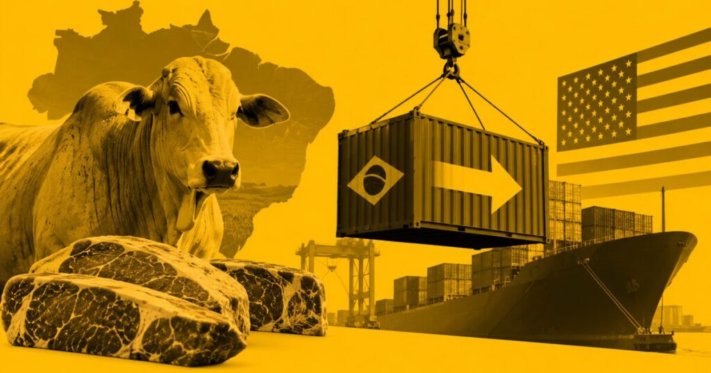 Nunca antes os EUA importaram tanta carne bovina do Brasil